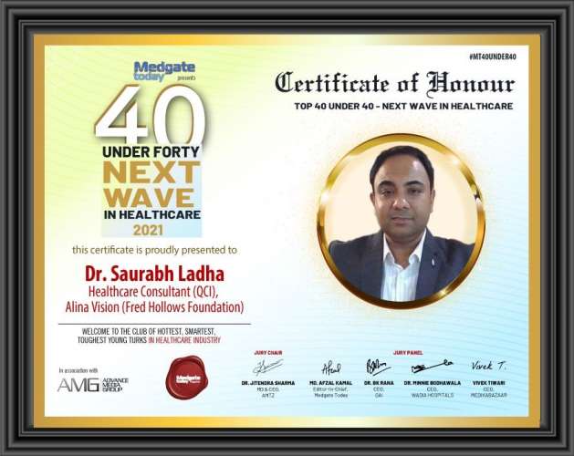 Top 40 under 40 Healthcare professionals